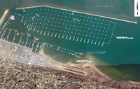 Atlantic Highlands NJ Mooring Field ariel map